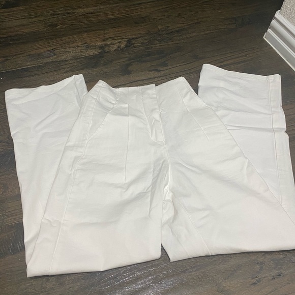 Princess Polly ZACK PANTS WHITE 0 - Picture 3 of 6